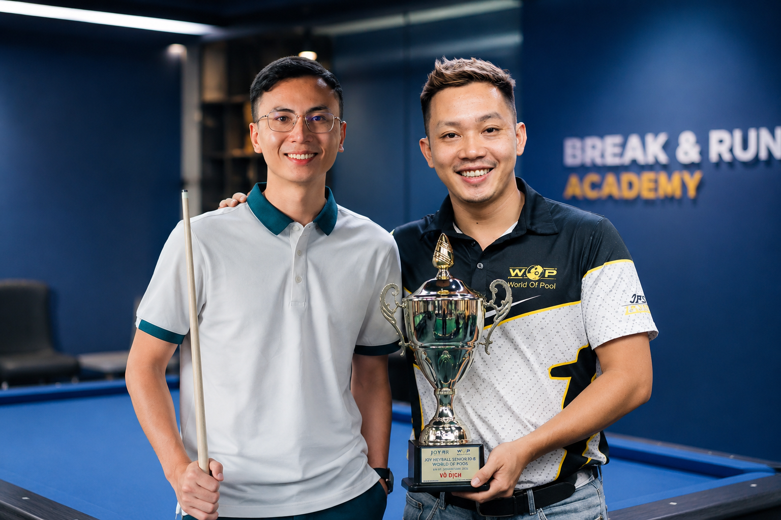 Tuấn Phê và Hoàng Thái Duy tại Break & Run Academy